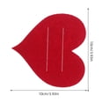 thumbnail image 2 of BESTYASH 20Ud Estuche Para Cubiertos Corazón De Fieltro Para De En San Valentín, 2 of 8