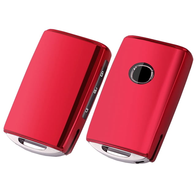 Funda para llave Horande de TPU roja para Mazda 2019-2021