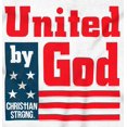 thumbnail image 2 of United By God Patriotic Christian USA Men's Graphic T Shirt Tees Brisco Brands S, 2 of 6
