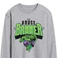 thumbnail image 3 of Marvel Hulk - Bruce Banner - Men's Long Sleeve Graphic T-Shirt, 3 of 5