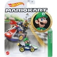 thumbnail image 5 of Hot Wheels Mario Kart Die-Cast Character Cars Collection Set, 7 Pack, Nintendo Gaming Collectibles GBG25-957P, 5 of 9