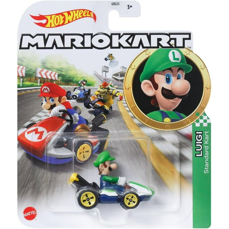 Hot Wheels スーパーマリオ プランバーバン ルイージ Amazon.com: Hot Wheels Super Mario Character Cars – Complete