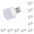thumbnail image 3 of Bearachild Lámpara con enchufe USB, suministros para el hogar, banco de energía, lámparas de libros pequeños móviles, artesanía, luz de Luz blanca 10Conjunto, 3 of 6