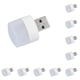 thumbnail image 2 of Sidaley Lámpara de enchufe USB Dispositivo de iluminación Lámparas de libros de computadora Luz de noche Artesanía Luz de lectura para dormir Luz Luz blanca 10piezas, 2 of 5