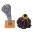 thumbnail image 1 of OUNONA Modèle de Simulation Réaliste de Volcan et Tornade en Résine pour Exploration Scientifique et Éducation à Domicile, 1 of 8
