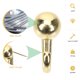 thumbnail image 5 of 10 Uds. De ganchos de Metal para colgar, ganchos para cuadros de pared, ganchos para colgar cuadros de alta resistencia HOMEMAXS MX16340860, 5 of 5
