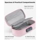 thumbnail image 3 of Estuche Zannaki con cerradura para niños y niñas, suave y de gran capacidad, con asa, ideal para útiles escolares, bolígrafos, papelería, organizador para niños, adolescentes y adultos, color negro., 3 of 7