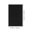 thumbnail image 2 of OUNONA 10Pcs Black Sandpaper Sheets for Craft Creative Drawing with Oil Pastels and Graffiti Crayons, 2 of 8