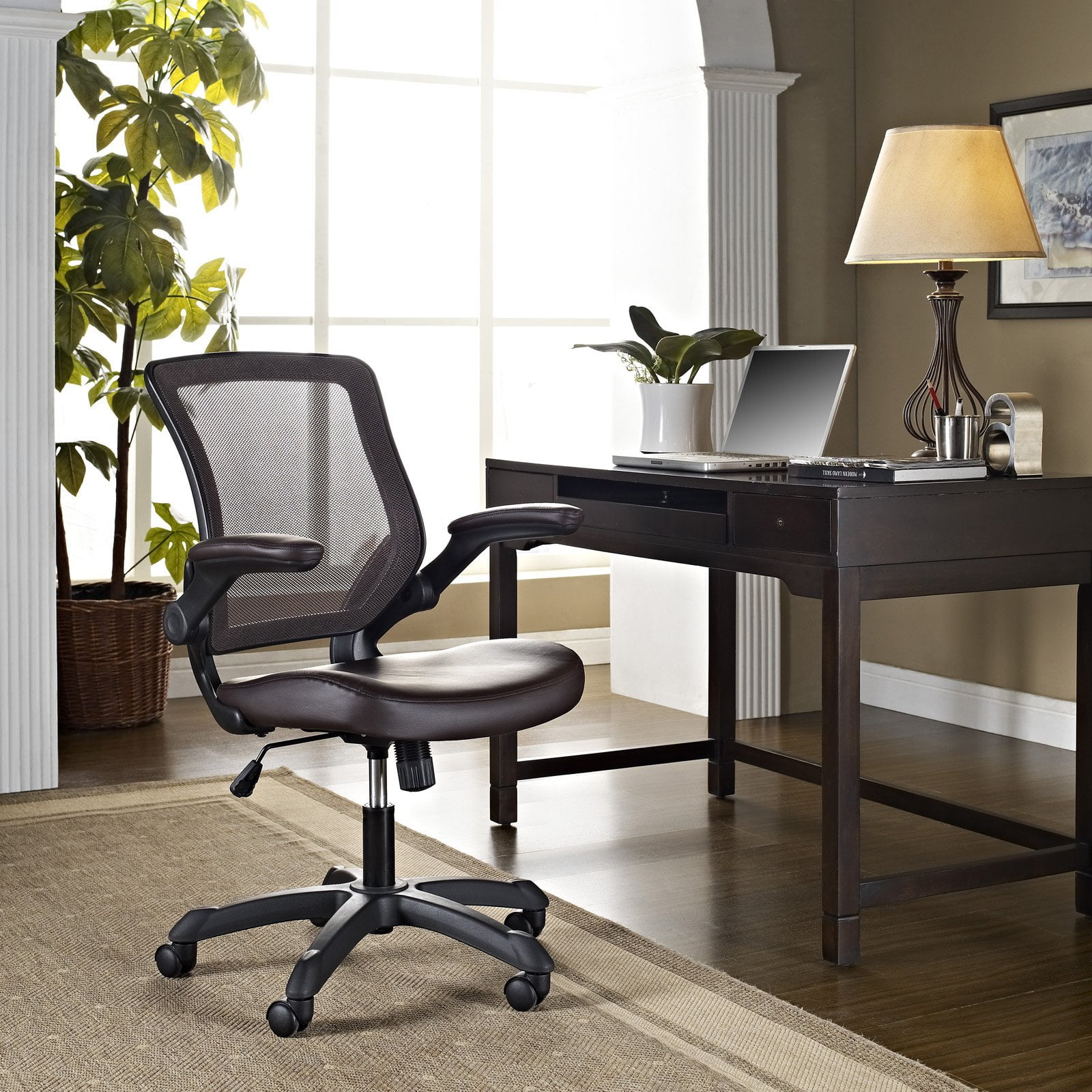 Modway Veer Office Chair With Flip Up Arms