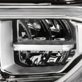 thumbnail image 6 of AKKON - Fits 2018 2019 2020 Toyota Tundra Pickup [DRL Tube Bar] LED Chrome Headlights Headlamp Pair Driver+Passenger Replacement, 6 of 7