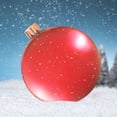thumbnail image 3 of Hovilon 25 Inch Inflatable Christmas Yard Decorations,Outdoor Christmas Decorations Yard Inflatable Christmas Balls，Use as Festive Christmas Yard Decoration （Included 1Pcs inflator）, 3 of 7