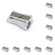thumbnail image 2 of Moyic Metal Mini Pencil Sharpeners Classical Silver Sharpening Office Learning Tools School Pencils Manual Alloy Bulk Plata 10Conjunto, 2 of 6
