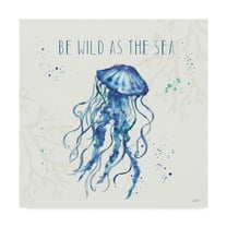 Trademark Fine Art 'Deep Sea V' Canvas Art by Anne Tavoletti