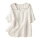 thumbnail image 2 of mfyjkho Tops Para Salir, Camisetas Sin Mangas Lisas De Manga Corta Con Cuello Vuelto Para Mujer De Verano Tops Para Salir Para Mujer L, 2 of 6