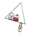 thumbnail image 2 of Ventana Suncatcher Animal Colgante Colgante Decoración de metal Adorno Regalo para puerta Jardín Hogar, Azul claro Rojo Amarillo Advancent HA005281-02, 2 of 6