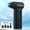 Black, variant on Snow Blower Portable, 160000RPM High-Speed Brushless Snow Removal Fan with Turbine Technology for Car Windshield Driveway Sidewalk Use, Long-Run Battery Multi-Speed Adjustable Handheld Blower