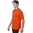 thumbnail image 4 of Hanes Polo Shirt  Men's Cotton-Blend EcoSmart Jersey Golf Tee Sport Comfort Collared, 4 of 5