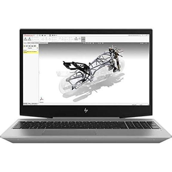 Restored HP Zbook 15v G5 Mobile Workstation - Windows 10 Pro - Intel Six-Core i7-8750H, 16GB RAM, 256GB PCIe NVMe SSD, 15.6" FHD (1920x1080) Display, NVIDIA P600