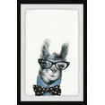 thumbnail image 2 of Llama with a Bow Framed Painting Print, 2 of 6