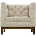 thumbnail image 3 of Panache Upholstered Fabric Armchair, 3 of 6