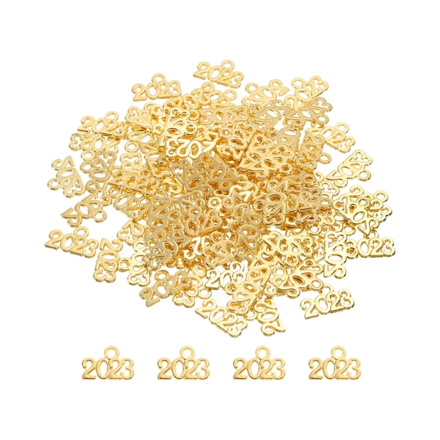 Dije Graduación 2023 Unique Bargains Paquete de 50 Brillante Dorado