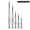 50-65-70-90-150MM, variant on K5 Impact-Resistant Anti-Slip Bit Set 5/6PCS High-Magnetic Screwdriver Drill Bits for Hand Drills & Impact Drivers, Anti-Slip Tooth Design for Professional Use