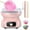 Pink, variant on Cotton Candy Machine,Pink Cotton Candy Maker 500W Candy Floss Sugar Maker Machine Birthday Party Gift