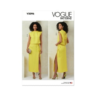 VOGUE PATTERNS V8805 Vestido De Mujer, Talla B5 (8 10 12 14 16