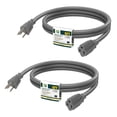 thumbnail image 1 of Cable de extensión para exteriores EP, 6 pies, 16/3, SJTW, 13 A, 1625 W, resistente al agua, 1 of 8