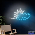 thumbnail image 2 of Handmadetneonsign Sun & Cloud Neon Sign, LED Wall Light for Home, Nursery Decor, Sunrise Neon, Wall Sign 133886, 2 of 5