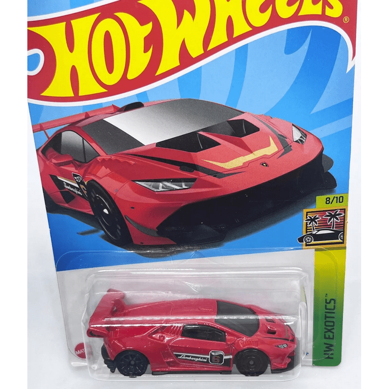 ミニカー Hotwheels Lamborghini Huracan LP 620-2 Hot Wheels Lamborghini Huracan LP 620-2 Super Trofeo 239/250