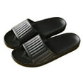 thumbnail image 4 of GHSOHS Slippers for Women Shower Shoes Platform Sandals Slipper for Men and Women Indoor Plus Size Slides Bathroom Sandals Flip Flops Walking Shoes Waterproof Sandals for Women,Size 44, 4 of 4
