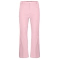 thumbnail image 6 of XuJwPNcy Mens Dress Pants Classic Fit Pockets Flared Pants Trendy Business Casual Bell Bottom Trousers Work Office Slacks(Pink,Large), 6 of 7