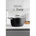 thumbnail image 3 of Smeg Black 5-Quart 9.5-Inch Casserole Dish with Lid, 3 of 3