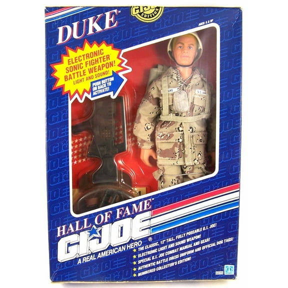 G.I. Joe Hall of Fame Duke 12" Action Figure 1991 Hasbro No. 6091