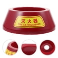 thumbnail image 1 of PTOOTP 1Pcs Practical Design Brown Plastic Fire Extinguisher Mount for Various Occasions 25.00X22.00X9.30CM, 1 of 6