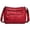 Red, variant on Y-Sunset Shoulder Bag for Women,Medium Size Purse,Women Soft PU Leather Shoulder Handbag Multi Pocket Crossbody Bag Ladies Medium Roomy Purses Fashion Tote Top Handle Satchel,Crossbody Bags