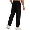thumbnail image 4 of Weilanxin Men's Lightweight Sweatpants with Zipper Pockets Cool-Touch Athletic Pants for Men Gym Pants for Workout,Jogging,Running, 4 of 10