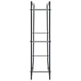 thumbnail image 2 of vidaXL Firewood Rack Black 100x25x100 cm Steel, 2 of 4