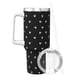 thumbnail image 2 of Regalos personalizados de Mickey Mouse para vasos de 40 oz con asa y pajita - Taza de café de viaje de acero inoxidable con tapa - Regalos ideales para mujeres, niñas y niños en cumpleaños y Navidad, 2 of 8