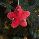 thumbnail image 4 of Colgante De Fibra De Poliéster Adorno navideño colgante de tela roja con flecos y bordes blancos para árbol de Navidad, 12 x 4 x 12 cm, 1 unidad Rkxzt, 4 of 9