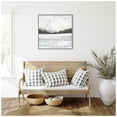 thumbnail image 4 of Amanti Art Snowy Field IV Neutral Framed Canvas Wall Art Print, 4 of 8