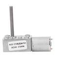 thumbnail image 1 of Uadme Motor De Engranaje De CC, Motor De Engranaje De CC De Tornillo Sin Fin De 375 RPM Función De Bloqueo Automático Motor De Engranaje De Reducción De Velocidad DC24V Rosca M6x50mm, 1 of 14