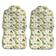 thumbnail image 5 of Fotbe Bright Sunflowers Pattern Automotive Seat Covers for Cars Trucks and SUVs – Car Seat Covers for Front Seats,Protective Seat Covers,Vehicle Seat Covers, Set of 2, 5 of 9