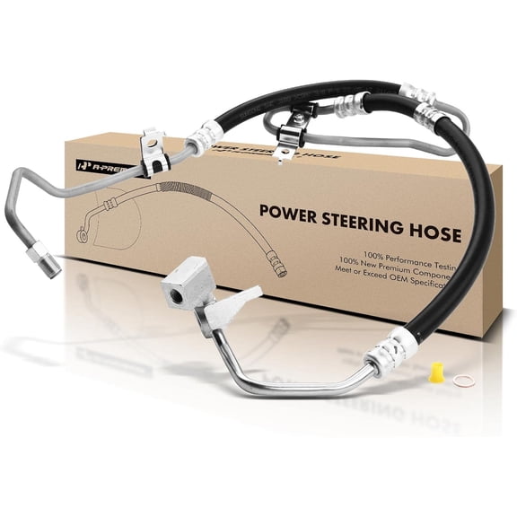 A-Premium Power Steering Pressure Hose Line Assembly Compatible with Toyota 4Runner & Lexus GX470, 2003-2009, V8 4.7L