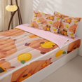 thumbnail image 3 of Homewish Brown Capybara Zipper Full Size Comforter Sets with Fitted Sheet and 2 Pillowcases For Kids,Cute Animals Zipper Bedding Set For Capybara Lovers,Reversible,4-Piece, 3 of 7