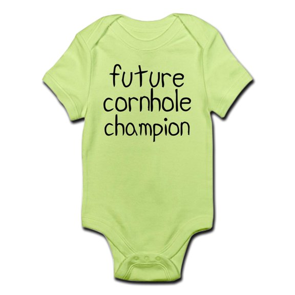 CafePress - Future Cornhole Champion Body Suit - Baby Light Bodysuit