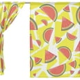 thumbnail image 3 of Coolnut Cartoon Watermelon Pattern Semi Sheer Curtains Window Voile Drapes Panels Treatment-55x78in for Living Room Bedroom Kids Room, 2 Pieces, 3 of 4