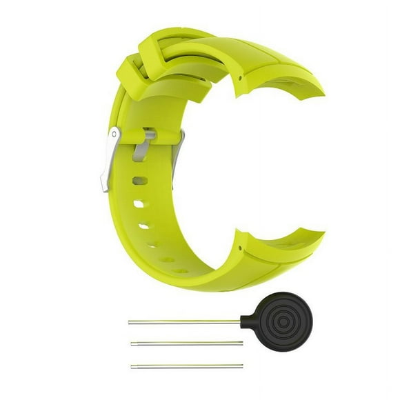 For Spartan Sport Silicone Replacement Wrist Band Strap For Suunto Spartan Ultra Sport Smart Watch Band green