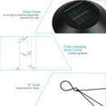 thumbnail image 2 of HLONK Carillons Éoliens Solaires LED Changeant de Couleur, Lumières Papillon Étanches pour Allée Décorative 21‘', 2 of 9